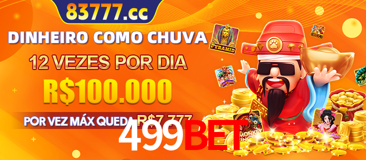 Banner do programa de recompensas Recomende para amigos do 499bet, detalhando os bônus por convidar amigos, com prêmios que chegam a R$288.888.